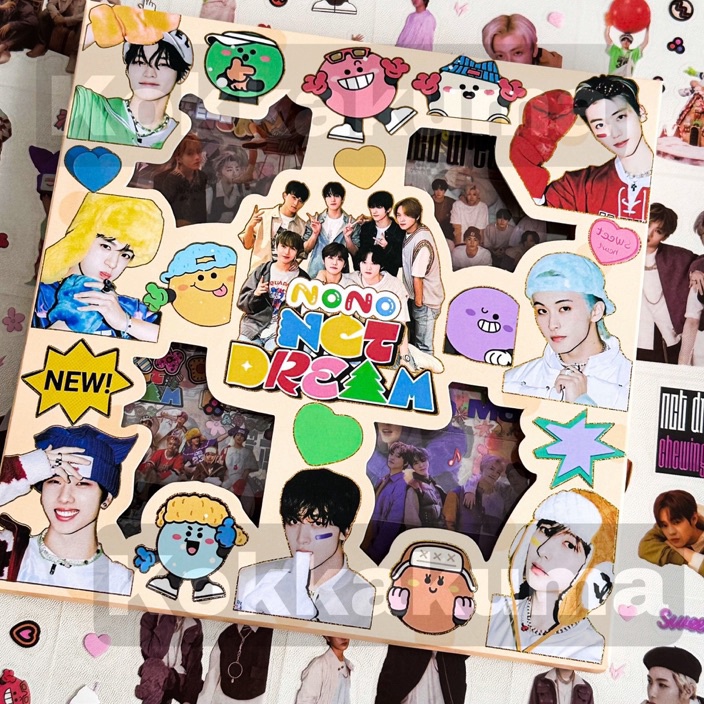 

Terlaku KKM NONO NCT DREAM Sticker Box 2D Dekorasi BOYBAND Journal Aesthetic Jurnal Binder Stiker Box 1 Set isi 1 Lembar Waterproof Anti Air
