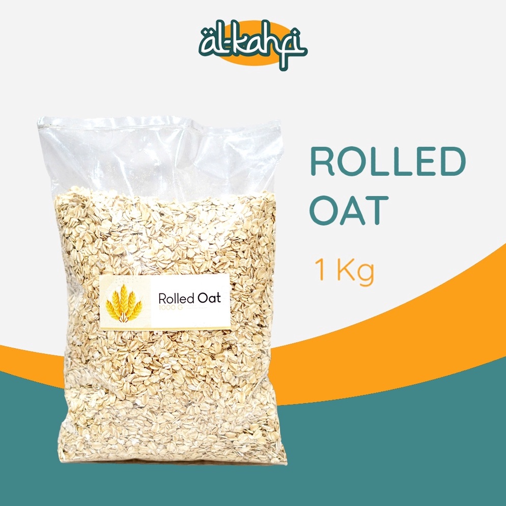 

Instan Rolled Oat 1 Kg Regular Gandum Kasar Organik Premium