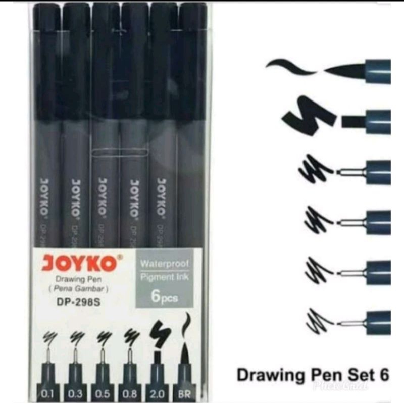 

Drawing pen set joyko Dp-298s murah berkualitas