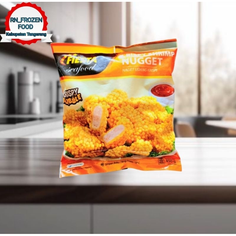 

RN_Frozen - FIESTA Sfd Crispy Shrimp Nugget Berat isi 450gr