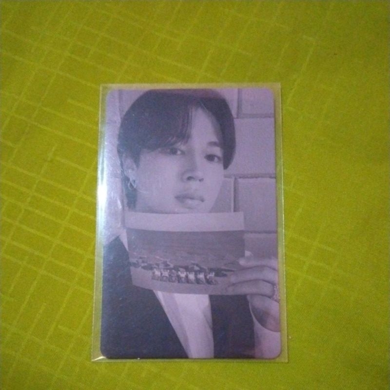 Random photocard proof std jimin Bts (rpc)