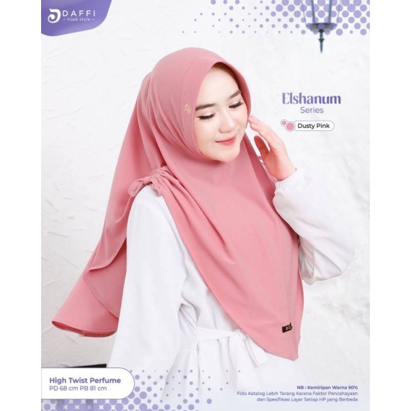hijab daffi seri terbaru ELSHANUM