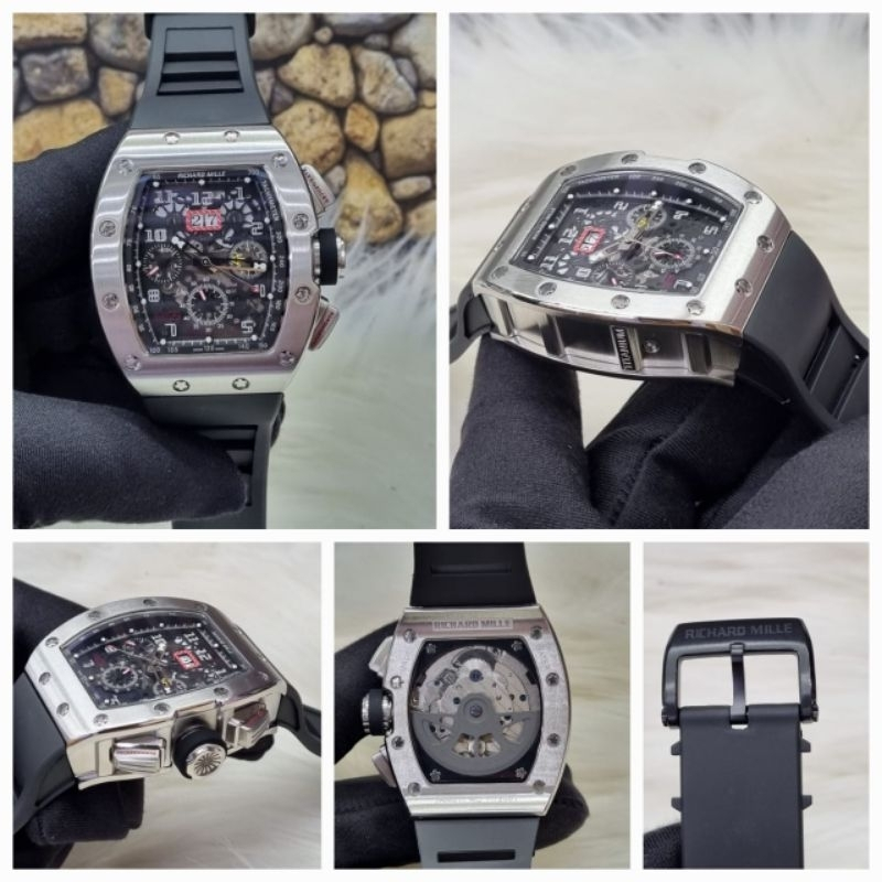RM 011 Black Silver Limited Edition