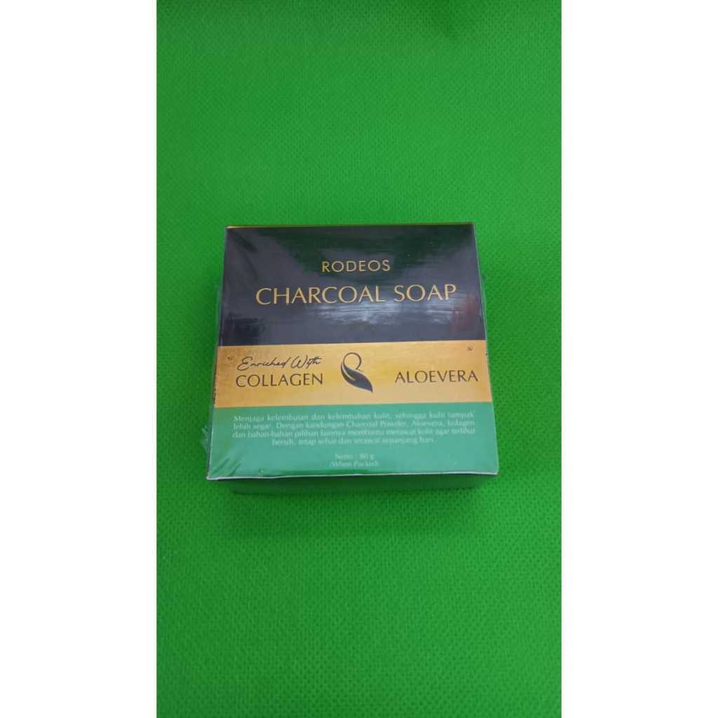 Rodeos Men Original Sabun Wajah Khusus Pria Sabun Rodeos Charcoal Soap Asli Pembersih Wajah Pria Hil