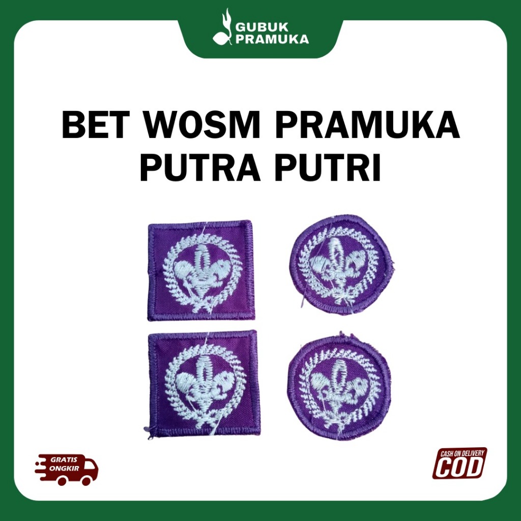 Bet Wosm Pramuka Putra Putri Termurah