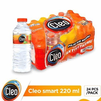 

PROMO SALE CLEO BOTOL MINI 22 ML ISI 24 BOTOL