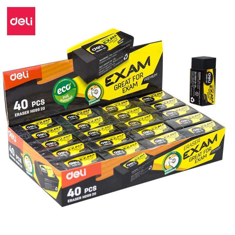 

DELI ERASER BLACK 9920