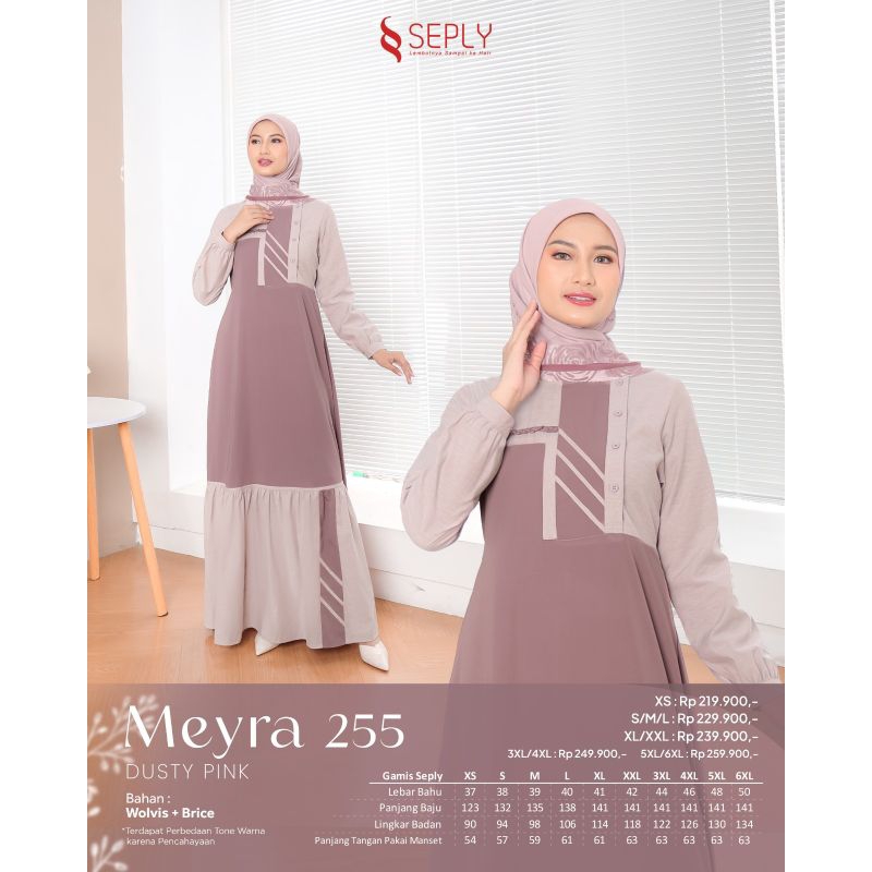 Gamis Seply Meyra 255