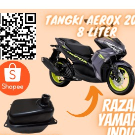 Tangki Tengki Tanki bensin 8 liter NEW Yamaha Aerox 155 TANGKI BESAR RAZAN YAMAHA INDIA