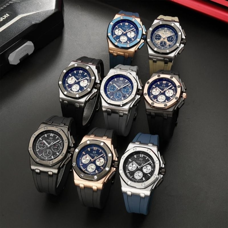 BIG PROMO  BISA COD JAM TANGAN PRIA EVANS JAYDEN 9560AD STRAP RUBBER PREMIUM