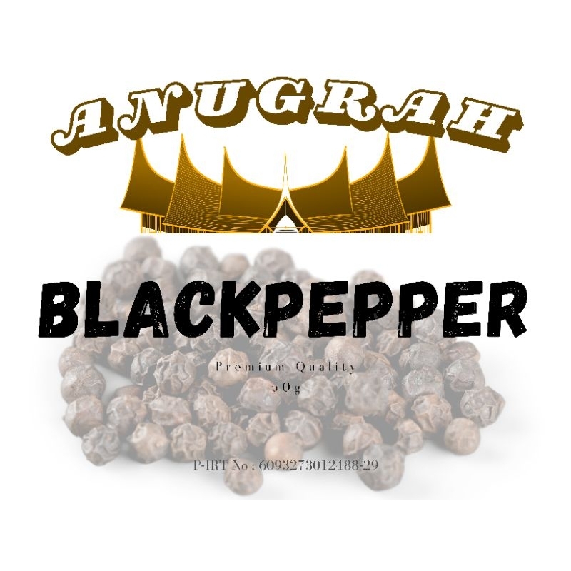 

Blackpepper/Lada Hitam Bubuk 100% Premium Quality