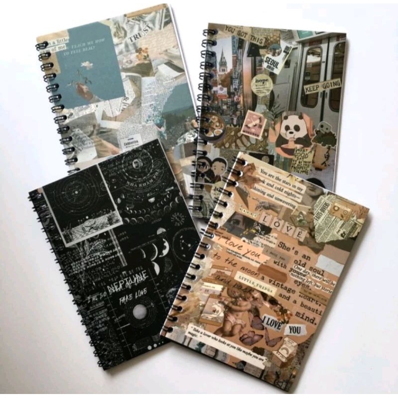 Note Book Aesthetic / Buku Jurnal A6 / Journaling Book / Buku Catatan Kecil