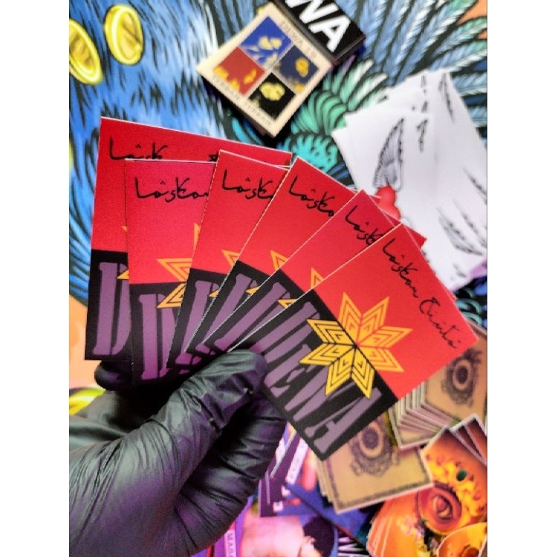 Sticker Laskar Cinta Dewa 19 - Sticker Dewa 19 Band - Merchandise Dewa 19 Ahmad Dhani Republik Cinta