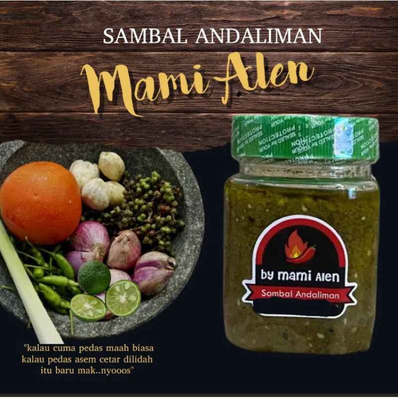 

Sambal Andaliman By Mami Alen 150ml
