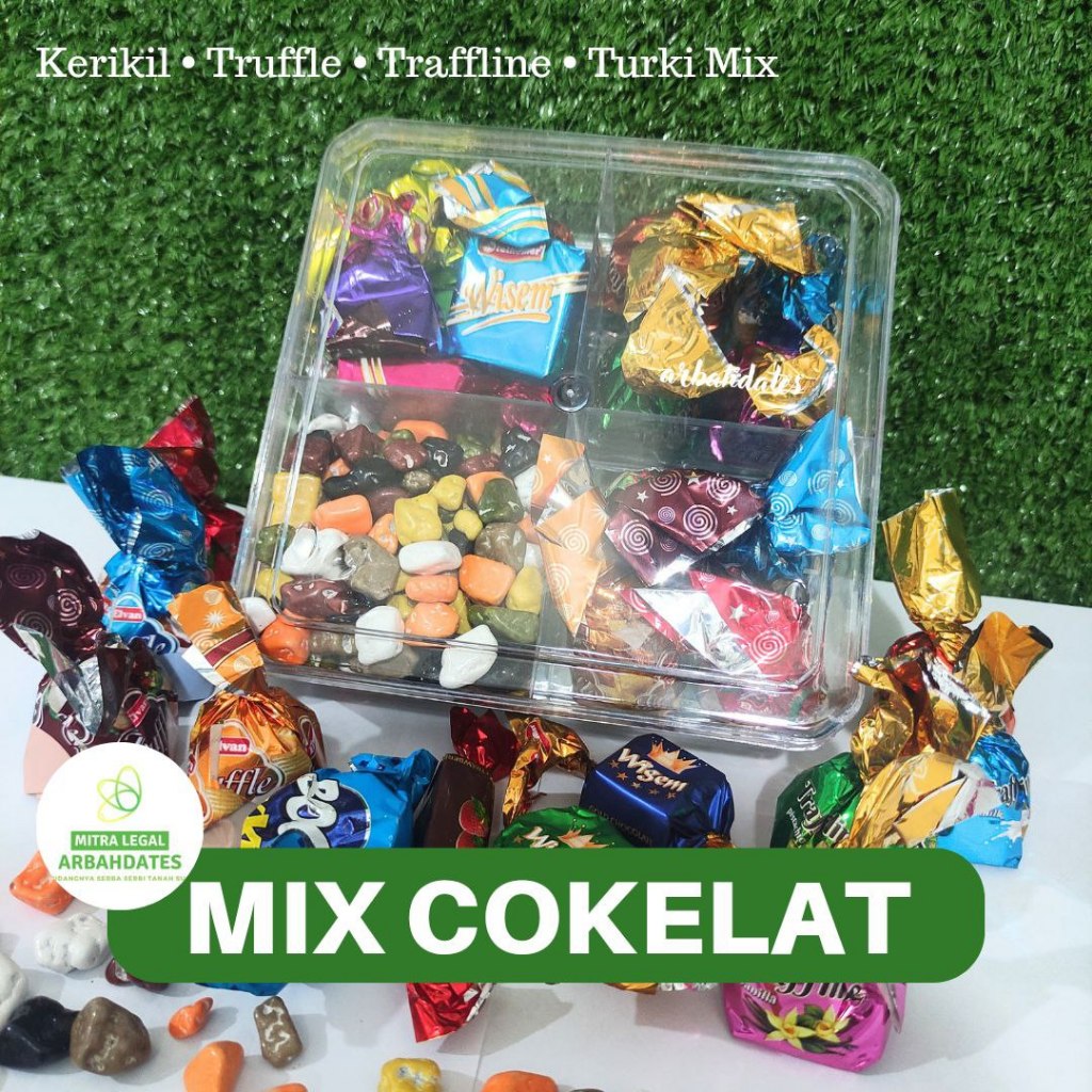 

(Samni Store) Coklat mix 4 kerikil / turki mix / truffle / traffline