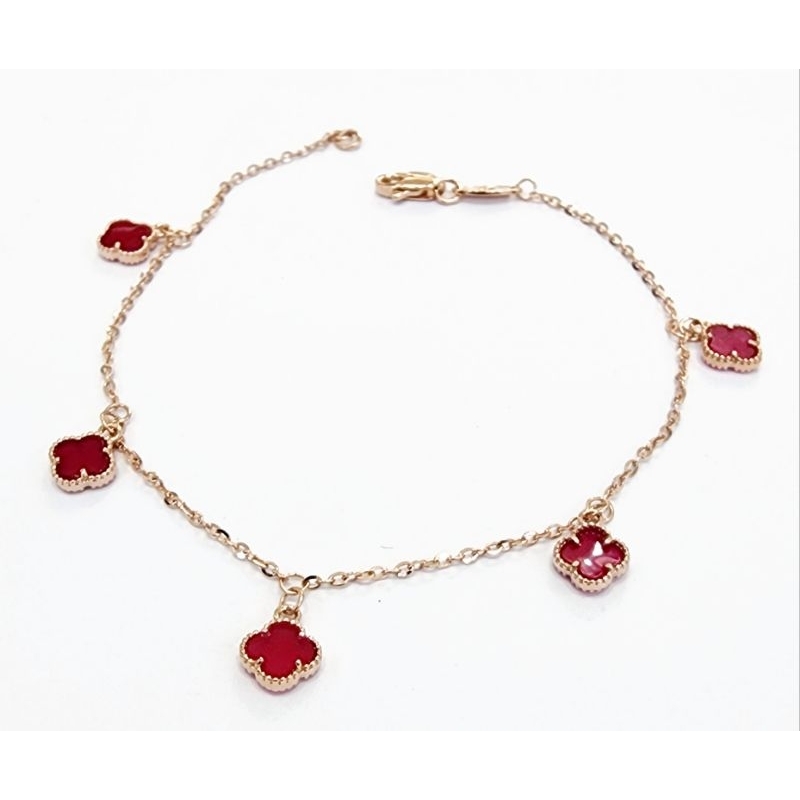 gelang rantai mas 750% ASLI