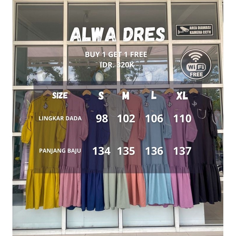 Alwa dress buy 1 get 1 by Journey scarves#Dressviral#Dress ter new 2024