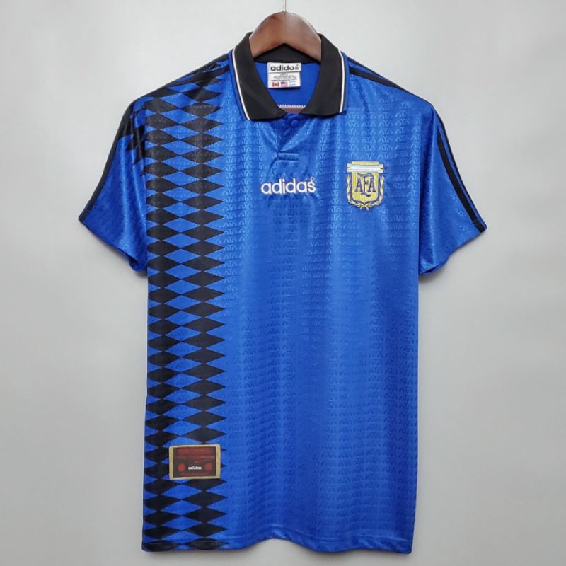 JERSEY ARGENTINA RETRO AWAY 1994 GRADE ORI THAILAND