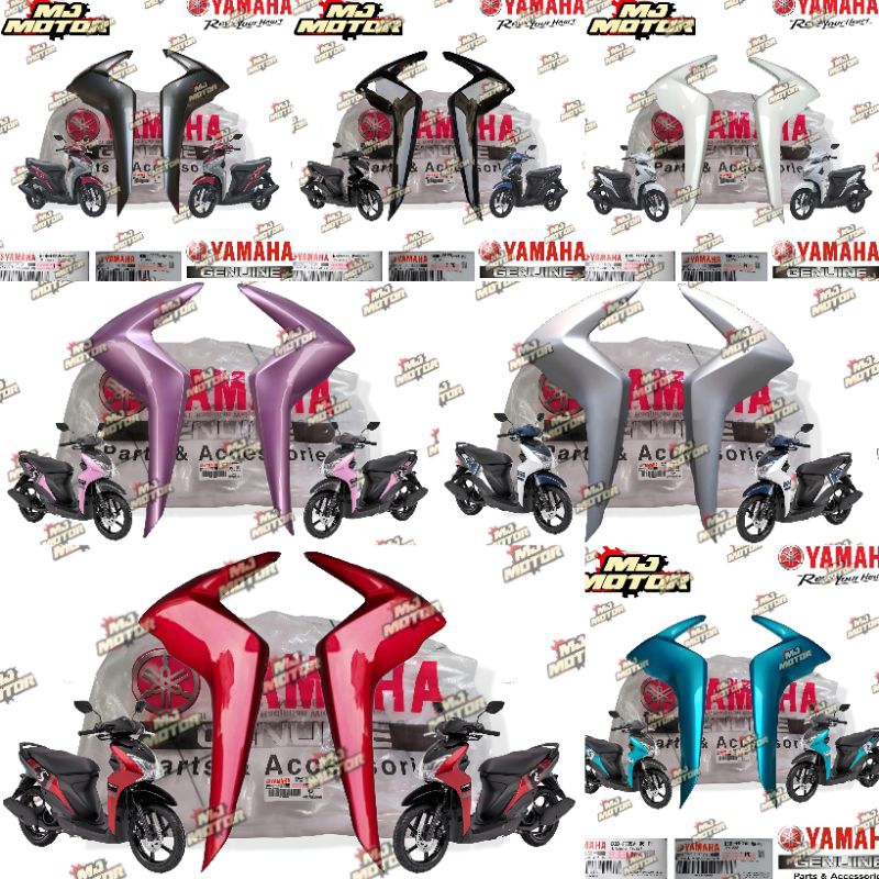 COVER TEBENG DEPAN MIO S 125 KANAN KIRI B3B-F835V-00 B3B-F835U-00 ORIGINAL YAMAHA