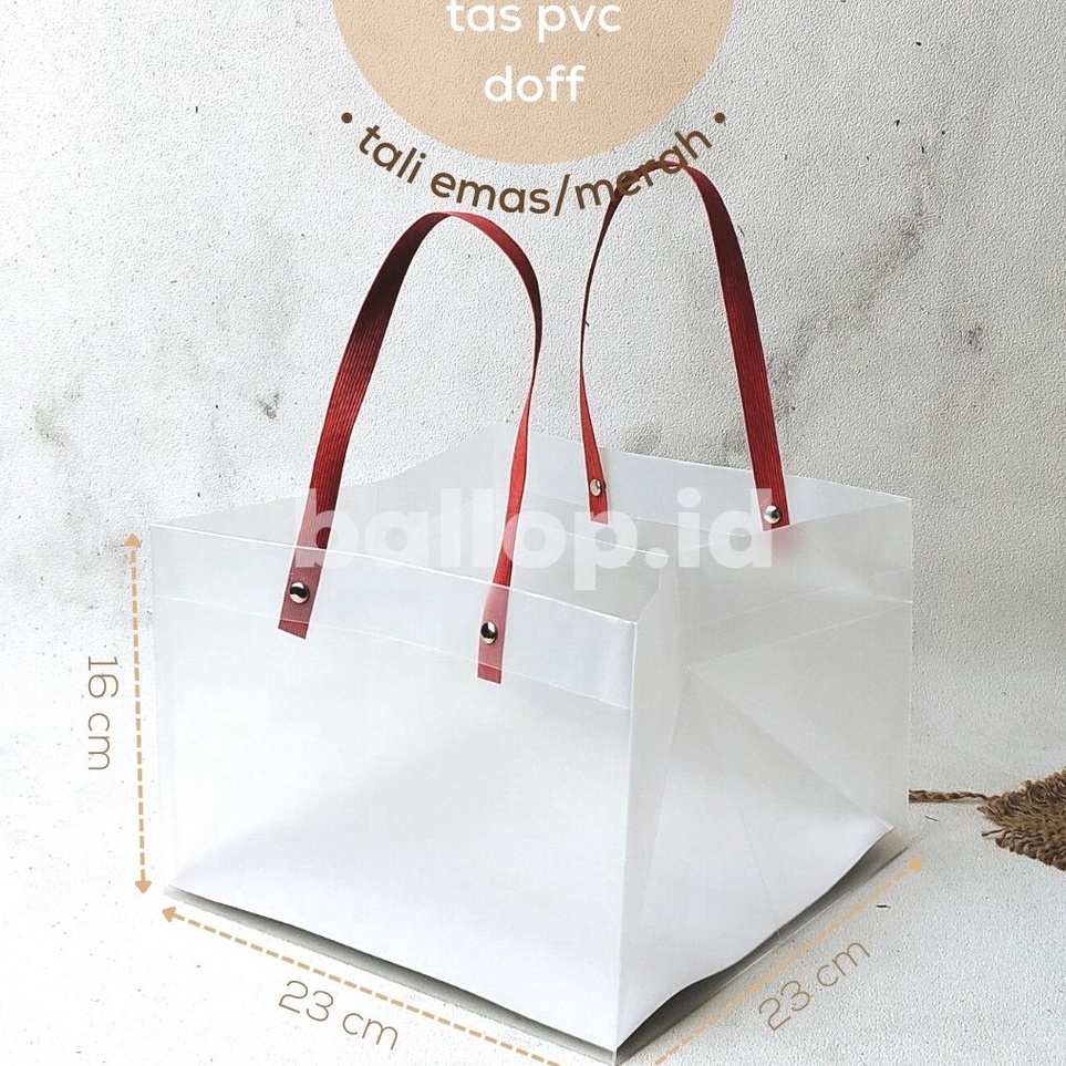 

Memories Wrapped in Every Souvenir Doff Goodie Bag 23 23 16 CM Tas Transparan Hampers Souvenir Acara Gift Kue Cake Box Kotak Roti Natal Imlek Ultah Birthday