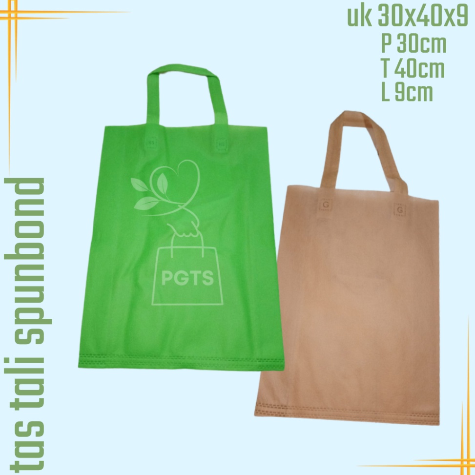 

Souvenir Memori Abadi dari Perjalanan Anda Tas Goodie Bag uk 3x4 Tas Tali Spunbond 65gsm