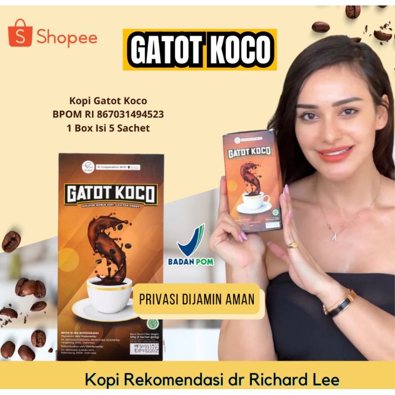 Kopi Gatot Koco By Dr. Richard Lee - Gatot Koco Dr Richard | Kopi Gatot Koco Privasi Penambah Stamin