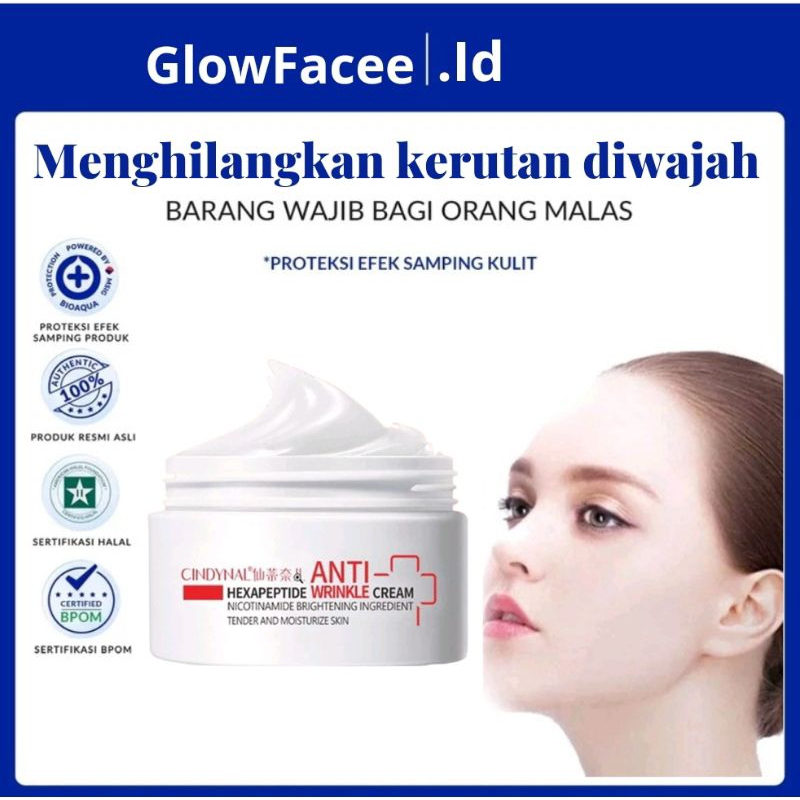 (BPOM) peremajan anti keriput jepang 28 hari 50g anti aging wajah cream Memudarkan Keriput Muka dan 