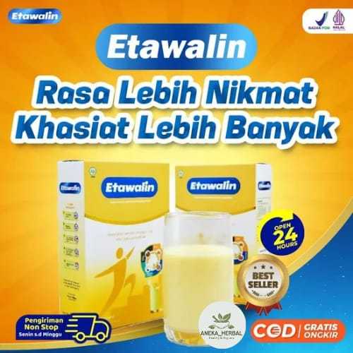 

Etawalin Susu Etawa Premium Atasi Nyeri Sendi Otot Tulang Lutut 1 Box