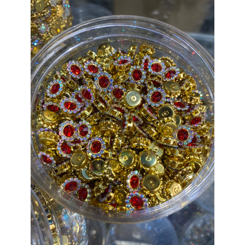 Payet cangkang matahari 100pcs 10mili/payet cangkang bunga matahari/manik binga cangkang matahari/pa