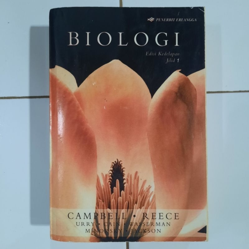 PRELOVED BUKU CAMPBELL JILID 1 BIOLOGI