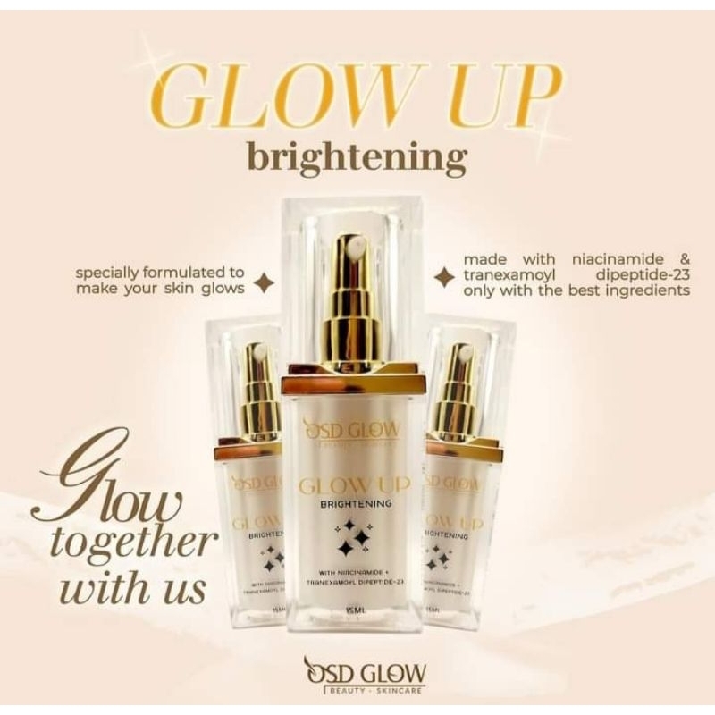 OSD GLOW - OSD SERUM Glow Up Brightening ( GBN )-OLLA SHOPPING DEPOK -OLLA SKIN DAILY