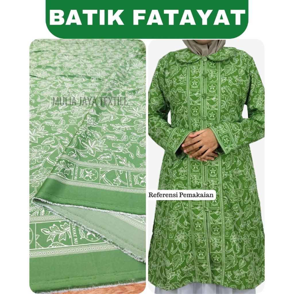 Kain Batik Fatayat NU Wanita Terbaru BTF