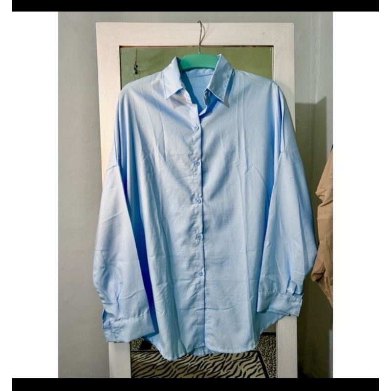 kemeja blue sky