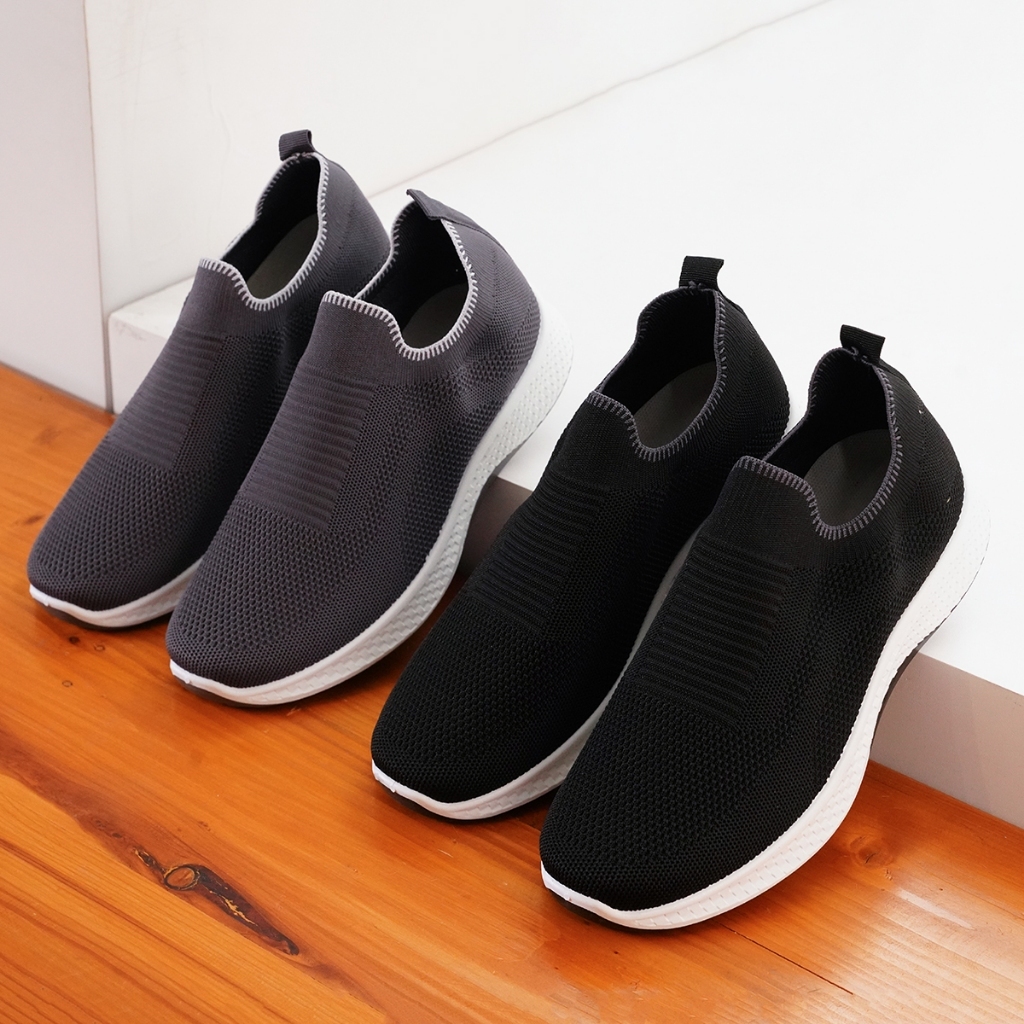Gabino Sepatu Pria Slip On Sporty Mario:G2BC3001-HG