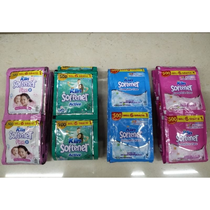 Soklin softener pewangi renceng