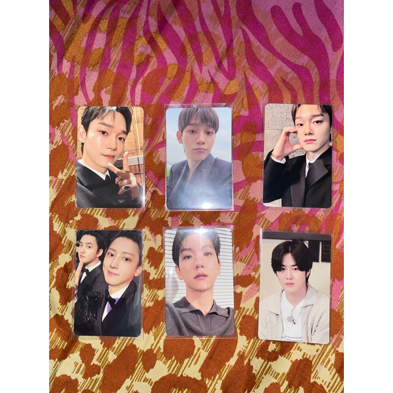 Photocard EXO Album Exist Chanyeol Kyungsoo (Chansoo) Chen | Photocard LD Ladder Suho | Photocard Fo