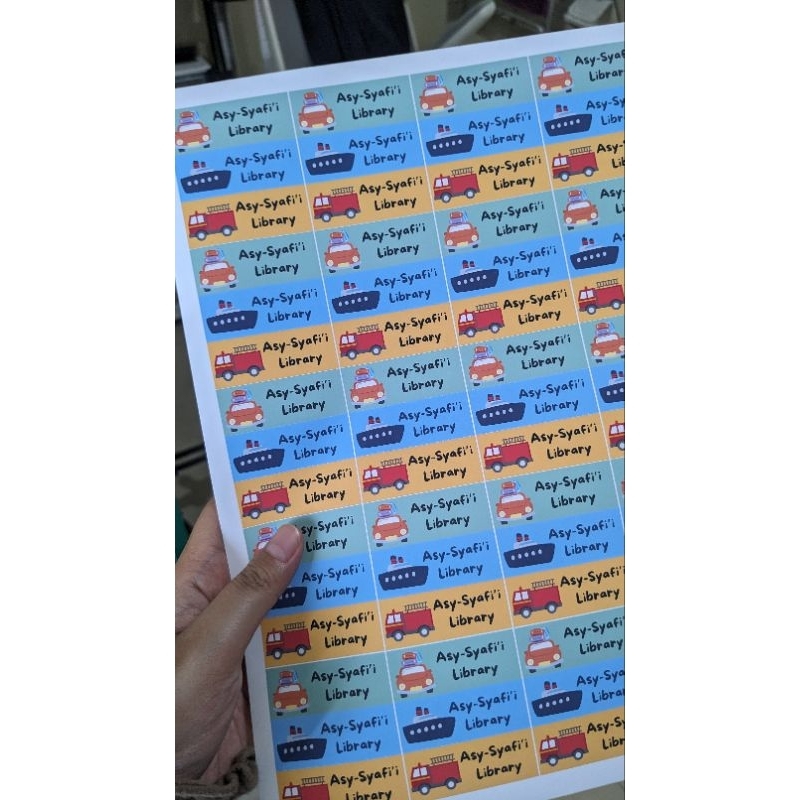 

Custom sticker / sticker buku/ sticker olshop/ sticker sosmed/ thank you crad
