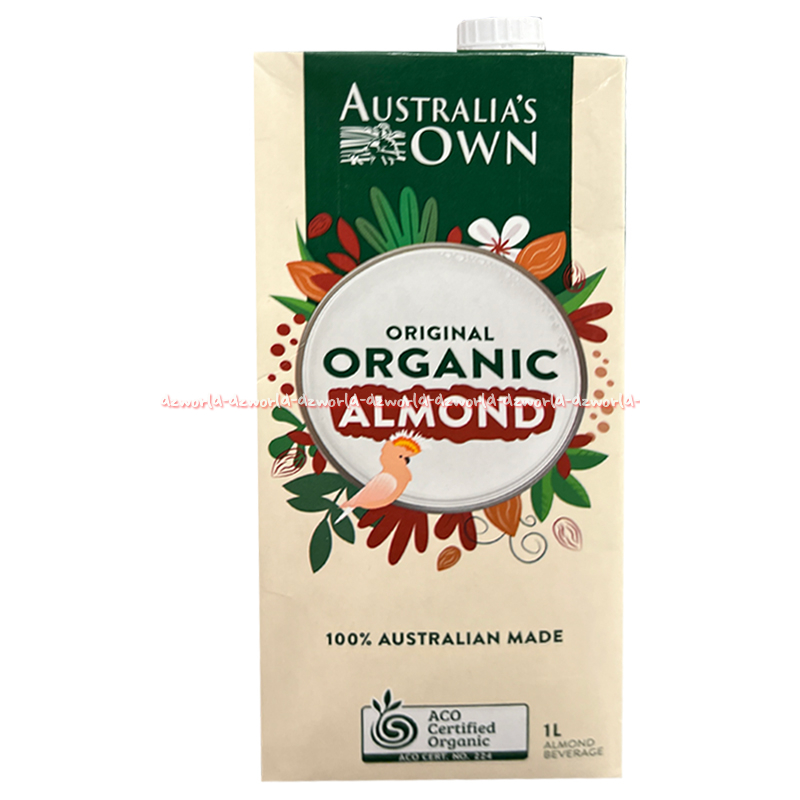 

Australia's Own 1L Original Organic Almond Minuman Susu Kacang Almond UHT Siap Minum