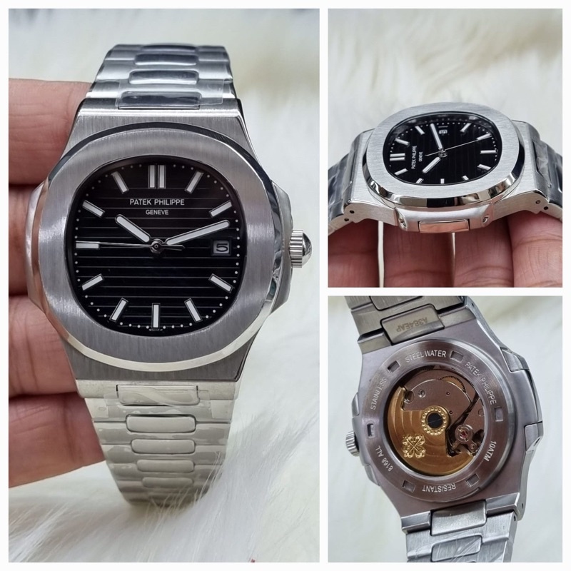 Jamtangan Patek Philippe Nautiluss 40mm Black Dial Limited Edition