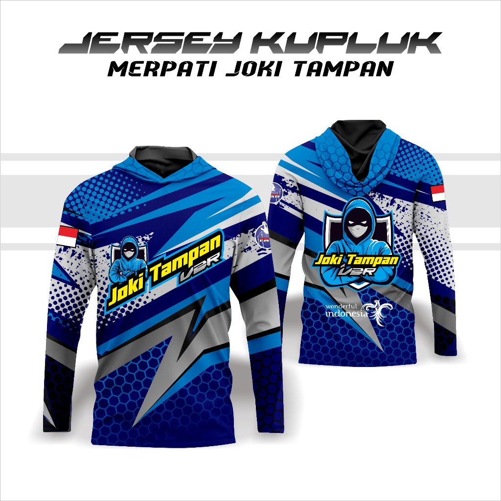KAOS TANGAN PANJANG KUPLUK JOKI MERPATI BALAP JERSEY TERBARU COD FREE NAMA TEAM LOGO BAHAN PREMIUM D