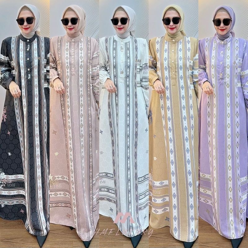ARUNIKA DRESS VOL 4 GAMIS WANITA BY HMF LUXURY
