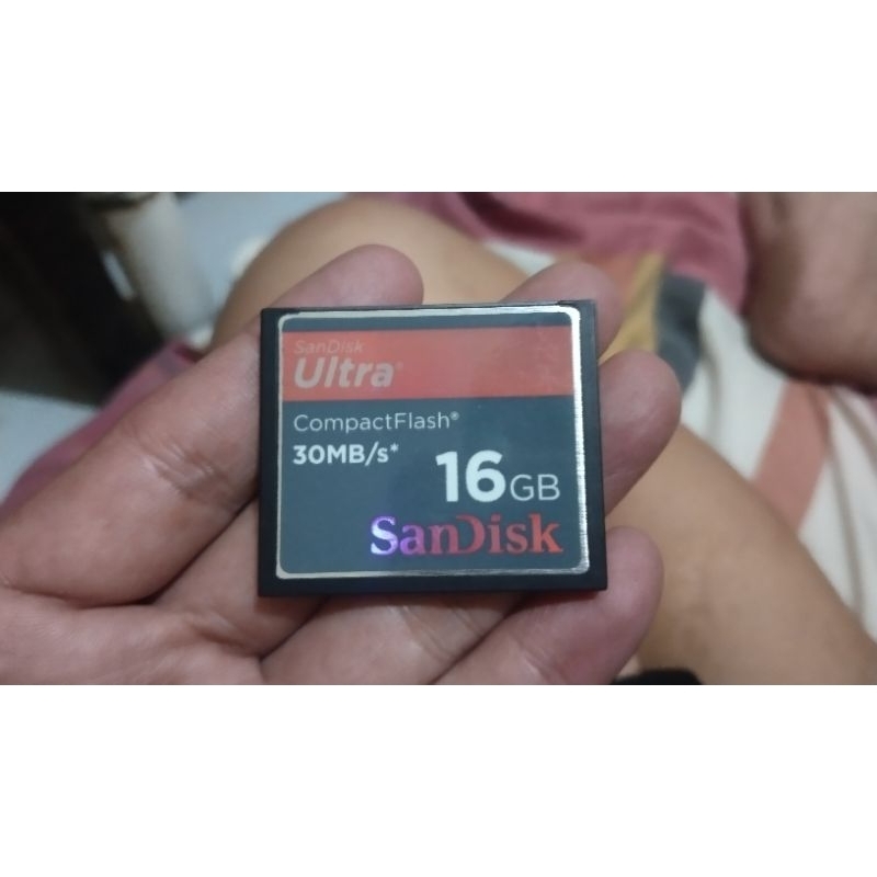 memory CF Sandisk ultra 16gb bekas