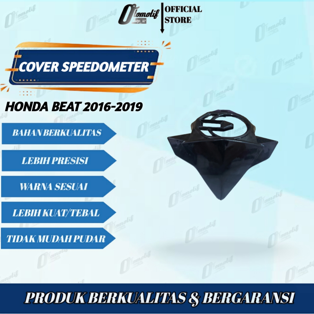 Cover Visor Speedometer / Tutup Speedometer Honda Beat Eco / Beat Digital / beat New Fi Esp 2016 201