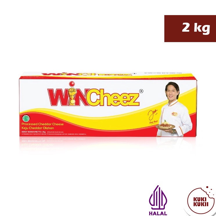 

Paling dicari Keju cheedar WINCHEEZ 2kg Keju wincheeze cheese 2 kg