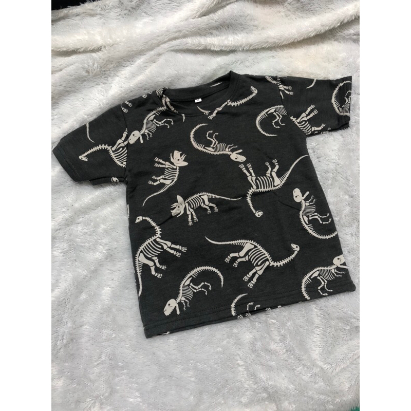 baju kaos anak dino halomam / haloli size M