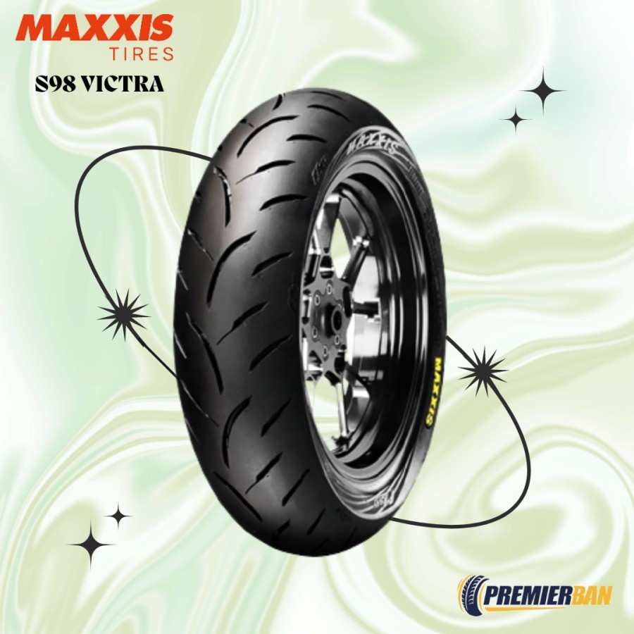 BAN MOTOR MAXXIS VICTRA S98 RING 14 110/80-14//BAN MOTOR AEROX,BEAT,PCX,VARIO//BAN TUBELESS