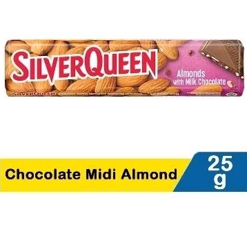 SilverQueen Milk Chocolate Almond/cashew 25 g