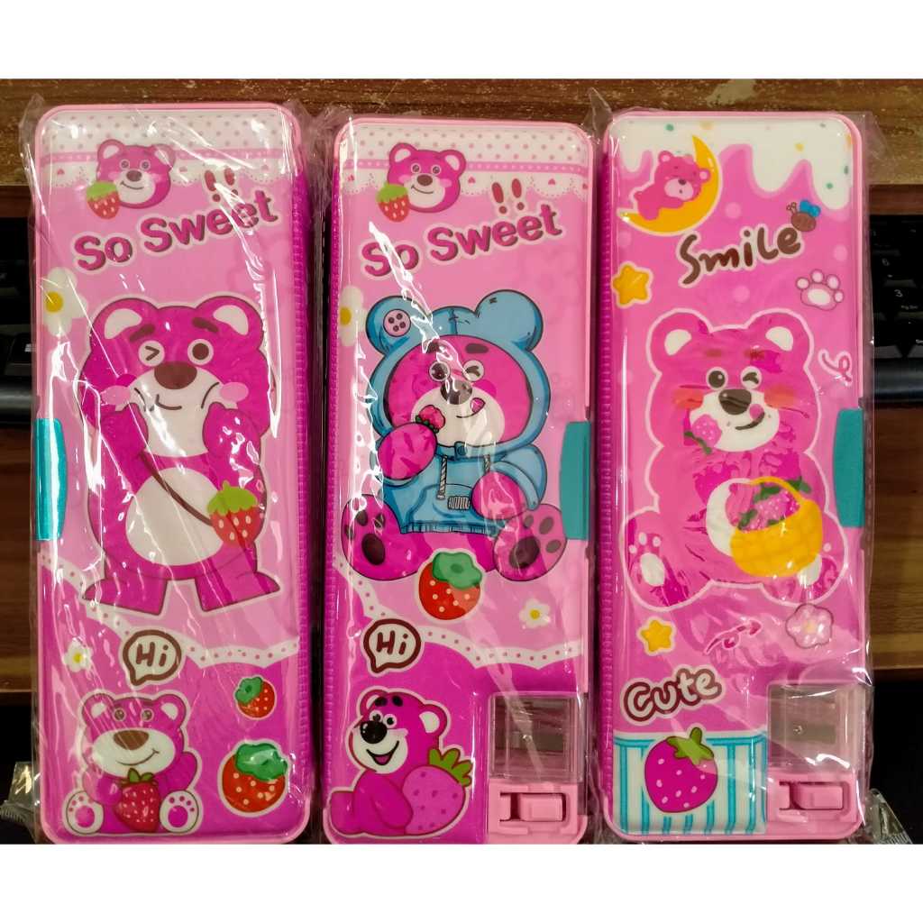 

3 pcs Kotak Pensil Magnet Lotso C-5904