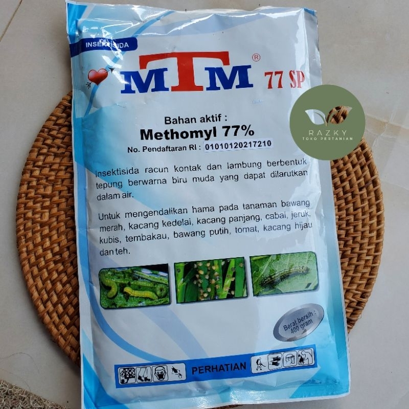 INSEKTISIDA MTM METHOMIYL 400 gram AMPUH MEMBASMI HAMA