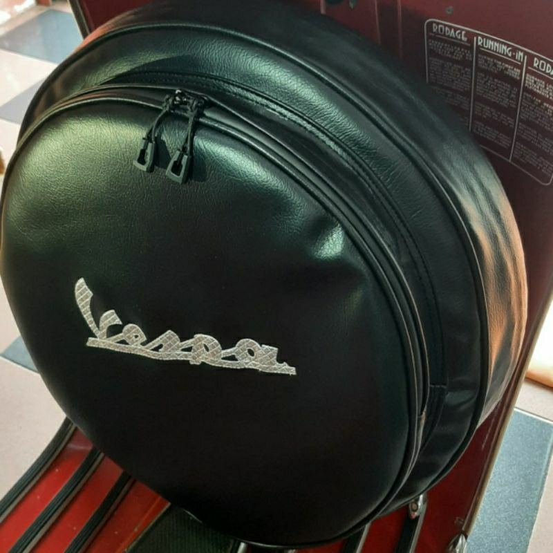 Cover Ban Serep/Sarung Ban/Tas Ban Vespa Ring 8" & Ring 10" Premium Quality for Classic Vespa VGL VG